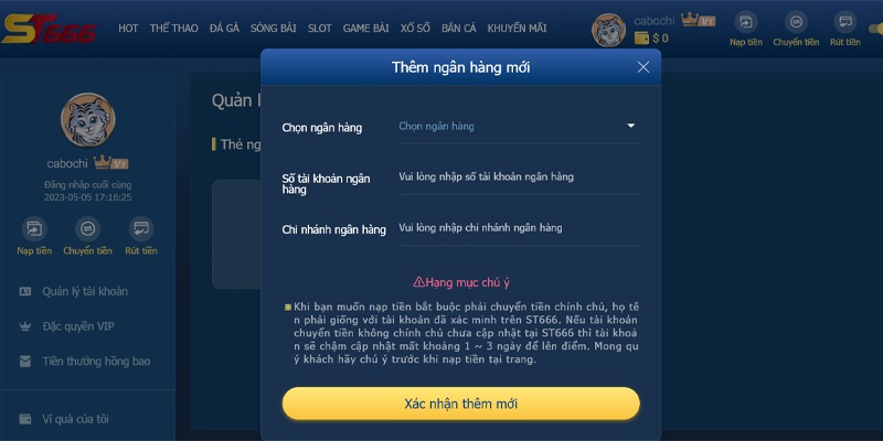 Thời gian kết thúc ST666 bảo trì là gì?